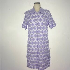 Tory Burch Lavender Mini Dress